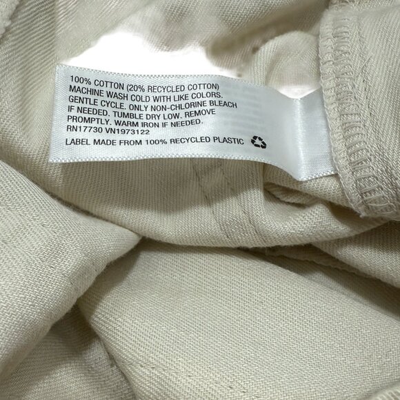 NWT Universal Thread Women's Cream Trousers Size 6 - Picture 9 of 9